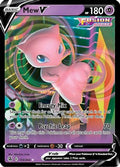 Mew V 113  - Holofoil SWSH08 Fusion Strike - Ultra Rare