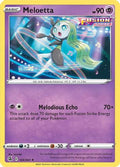 Meloetta 124  - Reverse Holofoil SWSH08 Fusion Strike - Rare