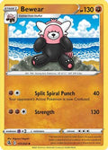 Bewear 151  - Reverse Holofoil SWSH08 Fusion Strike - Uncommon