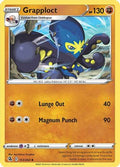 Grapploct 153  - Reverse Holofoil SWSH08 Fusion Strike - Uncommon