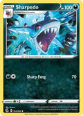 Sharpedo 163  SWSH08 Fusion Strike - Uncommon