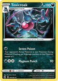 Toxicroak 166  SWSH08 Fusion Strike - Rare