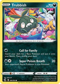 Trubbish 168  - Reverse Holofoil SWSH08 Fusion Strike - Common