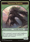 Treefolk Warrior Token (M15-011) - Magic 2015 Tokens