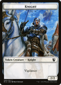 Knight (TMIC-003) - Midnight Hunt Commander Tokens