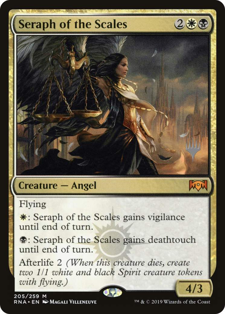 Seraph of the Scales (PPELD-205) - Ravnica Allegiance Promos Foil