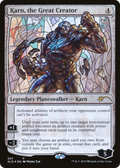 Karn, the Great Creator (Stained Glass) (SLD-501) - Secret Lair Drop Foil