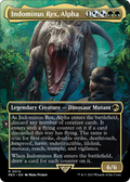 Indominus Rex, Alpha (Borderless) (REX-014) - Jurassic World Collection