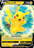 Pikachu V SWSH198  - Holofoil SWSH Sword & Shield Promo Cards - Promo