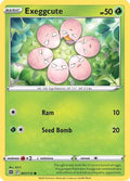 Exeggcute 001  - Reverse Holofoil SWSH09 Brilliant Stars - Common