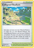 Collapsed Stadium 137  - Reverse Holofoil SWSH09 Brilliant Stars - Uncommon