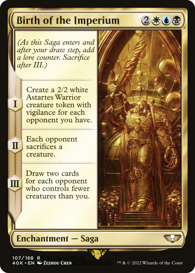 Birth of the Imperium (40K-107) - Warhammer 40,000 Commander
