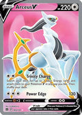 Arceus V (Full Art) 165  - Holofoil SWSH09 Brilliant Stars - Ultra Rare