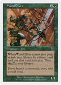 Wood Elves (7ED-284) - 7th Edition Foil