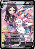 Sylveon V TG14  - Holofoil SWSH09 Brilliant Stars Trainer Gallery - Ultra Rare