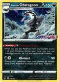 Galarian Obstagoon (Cosmos Holo) 119/202  - Holofoil Miscellaneous Cards & Products - Promo