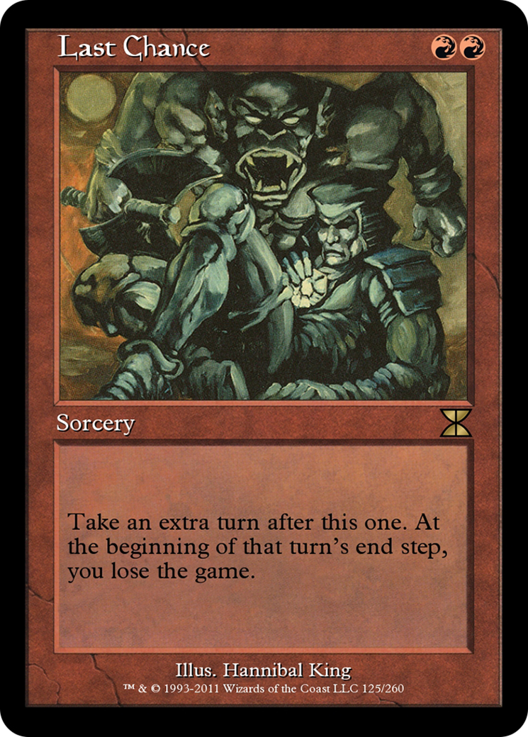 Last Chance (ME4-125) - Masters Edition IV Foil
