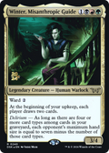 Winter, Misanthropic Guide (PRE-240) - Duskmourn: House of Horror Promos Foil