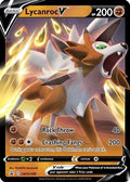 Lycanroc V SWSH199  - Holofoil SWSH Sword & Shield Promo Cards - Promo