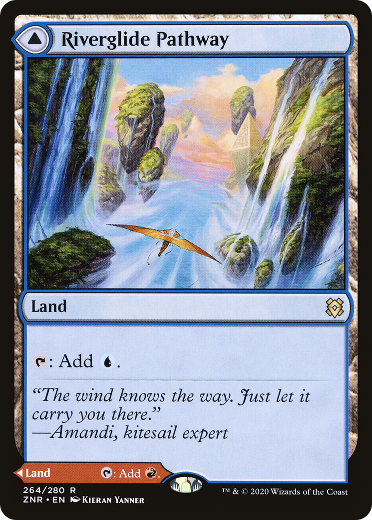 Riverglide Pathway (ZNR-264) - Zendikar Rising Foil
