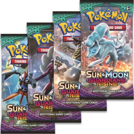 Guardians Rising Booster Pack Art Bundle [Set of 4]