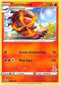Centiskorch - 049/264 (#51 Cinderace Stamped)/264  Battle Academy 2022 - Promo
