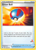 Great Ball - 164/202 (#43 Cinderace Stamped)/202  Battle Academy 2022 - Promo