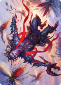 Scion of the Swarm // Scion of the Swarm (AZNR-059) - Zendikar Rising Art Series (Borderless)