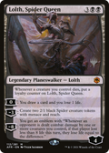 Lolth, Spider Queen (PPAFR-112) - Adventures in the Forgotten Realms Promos
