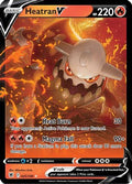 Heatran V 025  - Holofoil SWSH10 Astral Radiance - Ultra Rare