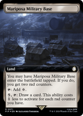 Mariposa Military Base (Extended Art) (Surge Foil) (PIP-971) - Fallout: (Extended Art) Foil