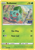 Bulbasaur 001  - Reverse Holofoil Pokemon GO - Common