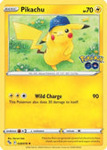 Pikachu (28) (28) 028  - Reverse Holofoil Pokemon GO - Holo Rare