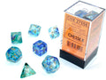 Dice: 7 pc: Nebula: Oceanic/Gold Luminary