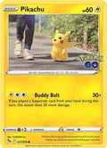 Pikachu (27) (27) 027  - Reverse Holofoil Pokemon GO - Common
