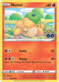 Numel 013  - Reverse Holofoil Pokemon GO - Common