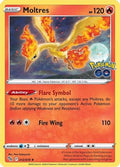 Moltres 012  - Holofoil Pokemon GO - Holo Rare