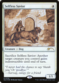 Selfless Savior (Sketch Showcase) (SLD-732) - Secret Lair Drop Foil