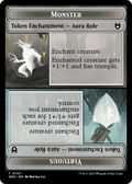 Monster // Virtuous (TWOC-001) - Wilds of Eldraine Commander Tokens