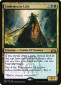 Underrealm Lich (PPZNR-211P) - Guilds of Ravnica Promos