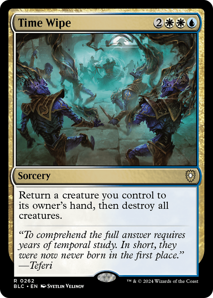 Time Wipe (BLC-262) - Bloomburrow Commander