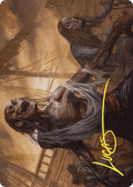 Rise from the Tides Art Card (Gold-Stamped Signature) (ASCMM-011) - Commander Masters Art Series (Borderless)