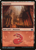 Mountain - Rakdos (B06) (LARP-006) - RNA Ravnica Weekend Foil