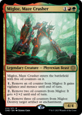 Migloz, Maze Crusher (PPONE-210) - Phyrexia: All Will Be One Promos Foil