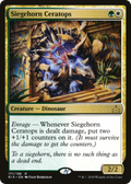 Siegehorn Ceratops (PPM20-171P) - Rivals of Ixalan Promos Foil