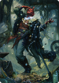Tibalt, Cosmic Impostor // Tibalt, Cosmic Impostor (ASKHM-067) - Art Series: Kaldheim (Borderless)