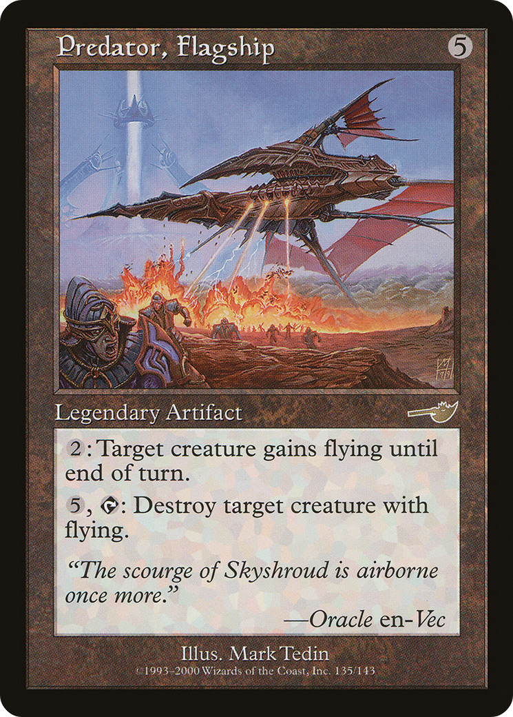 Predator, Flagship (NMS-135) - Nemesis Foil
