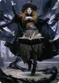 Tasha, the Witch Queen // Tasha, the Witch Queen (ACLB-041) - Battle for Baldur's Gate Art Series (Borderless) Foil