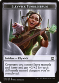 Ellywick Tumblestrum Emblem (TAFR-016) - Adventures in the Forgotten Realms Tokens Foil