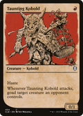 Taunting Kobold (Showcase) (CLB-404) - Commander Legends: Battle for Baldur's Gate: (Showcase)